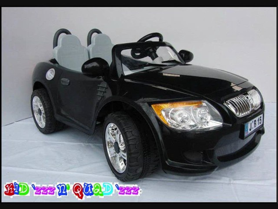 Voiture cabriolet électrique inspiré BMW 12V enfants 3-6 ans