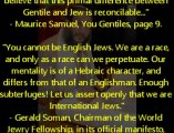 True Jewish Confessions Regarding How They Feel Toward Gentiles