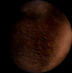 Rotation de Charon (satellite de Pluton)