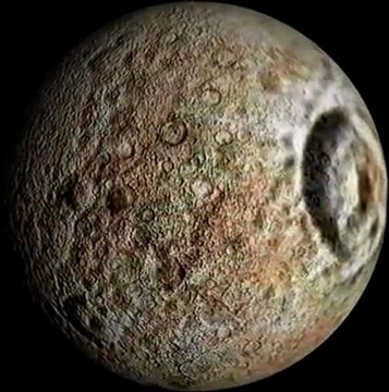 Rotation de Mimas (satellite de Saturne)