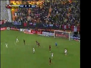 Juan Arango anota contra Perú