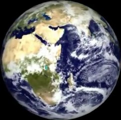 Rotation de la planète Terre