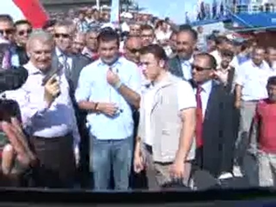 Ulaştırma Bakanı Binali Yıldırım Çemişgezek Feritobunu Hizmete Soktu