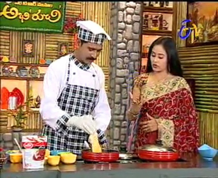 Etv Abhiruchi-Pindi Vantalu,Urinche Vanta,Good food,Sweet Snacks - 01