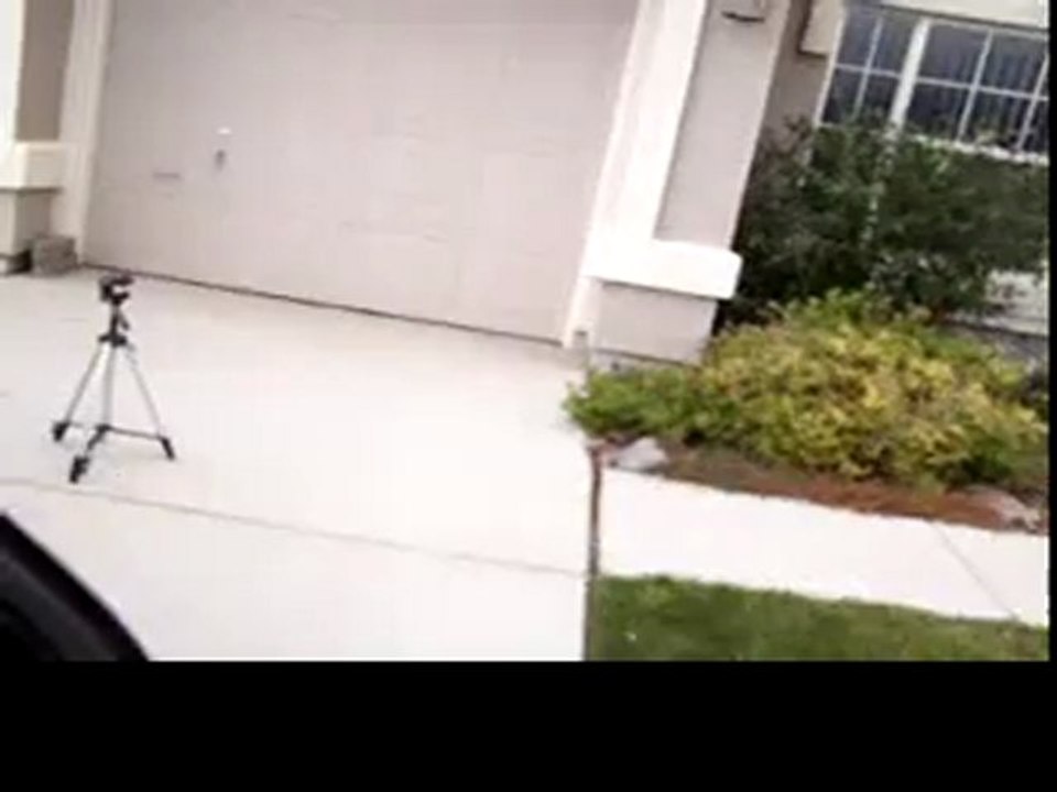 Home made car camera mount