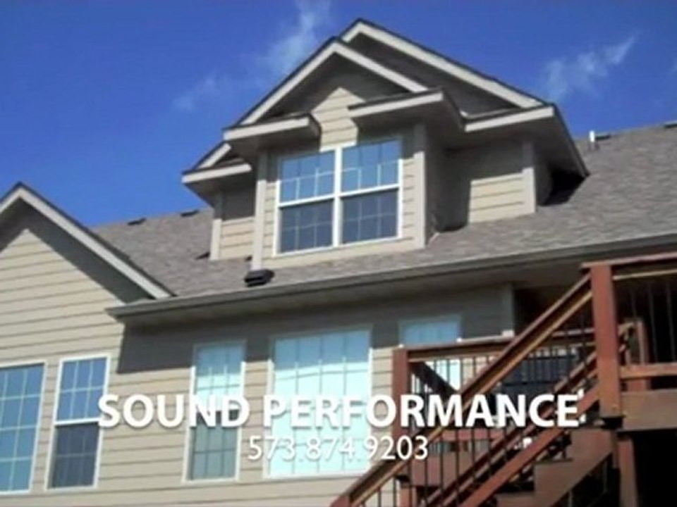 Sound Performance - Residential Tinting -Columbia Mo-Commercial Window Tint