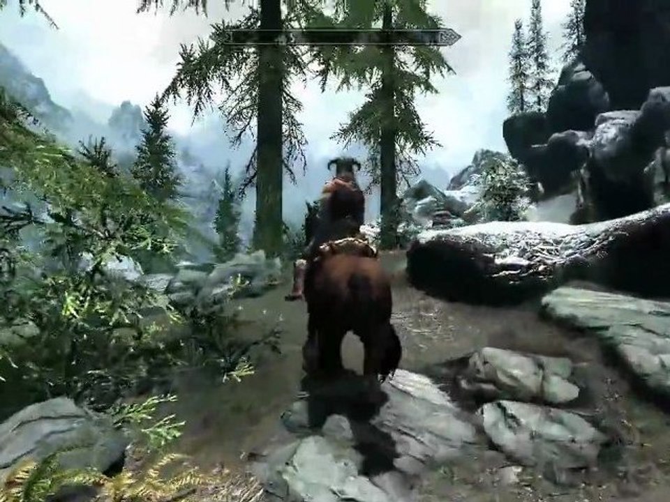 The Elder Scrolls V : Skyrim - Gameplay Footage Video