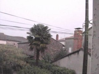 orage violent foudre sur ALBI le 12 juillet 2011