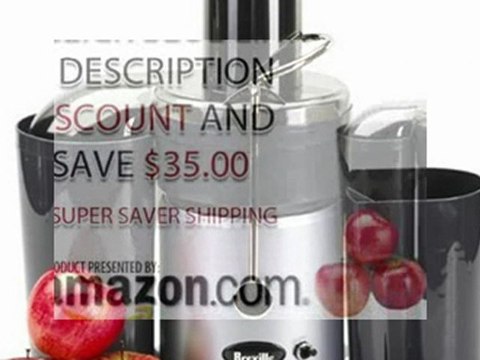 Breville JE900 juice fountain professional juice extractor,Get Healthy