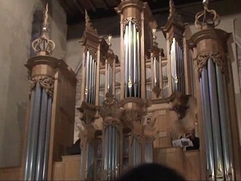 Orgue flûte cornemuse et tambourin