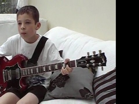 AC/DC Highway To Hell Cover Played By Ashley Aged 11