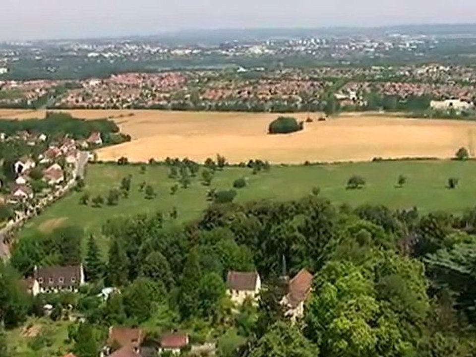 Cergy-Pontoise vue du ciel