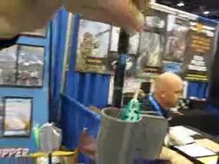 Fish Clipper hook holder at ICAST 11