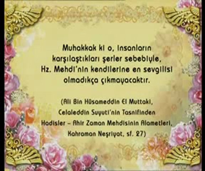 Hz. Mehdi'nin muhakkak çıkacak olması