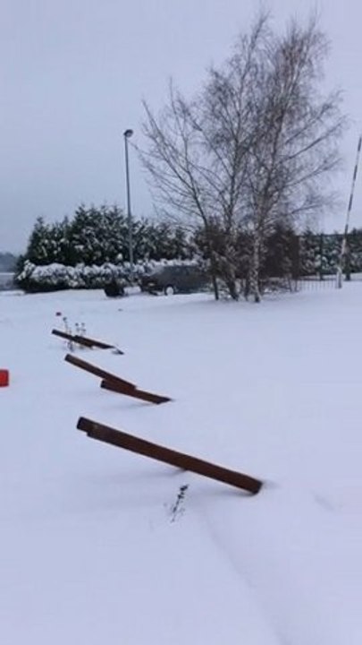 Les occupations au karting l'hiver