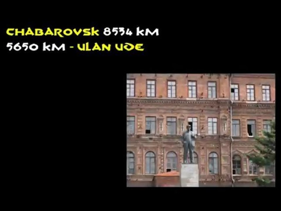 Transsiberian railway: part III - Chabarovsk to Ulan Ude