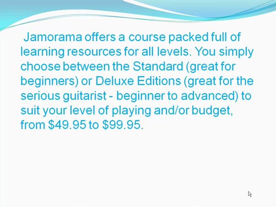 Guitar Chords- Jamorama