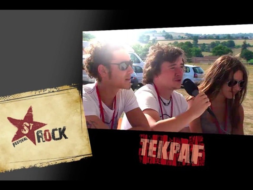 Interview de Tekpaf // Festival St Rock @ La Clayette (71)