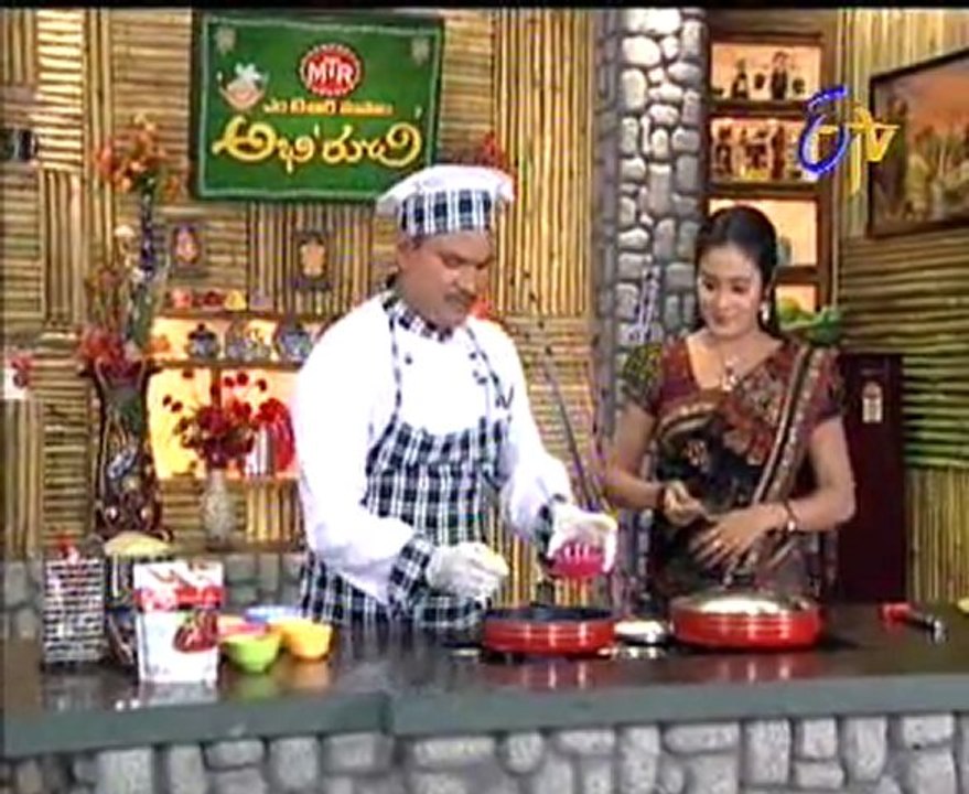 Etv Abhiruchi-Pindi Vantalu,Urinche Vanta,Good food,Sweet Snacks - 01