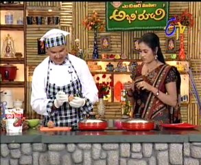 Etv Abhiruchi-Pindi Vantalu,Urinche Vanta,Good food,Sweet Snacks - 02