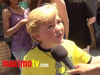 Zachary Alexander Rice at “Ice Cream For Breakfast” Event