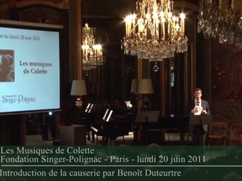 Introduction par Benoît Duteurtre