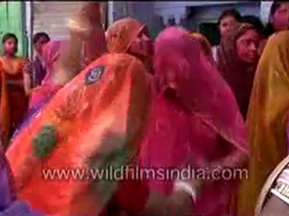 Showers of colours on Holi !