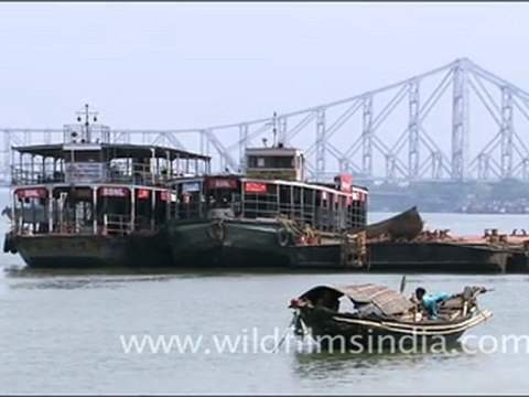 Hoogli or Hooghly River in Calcutta