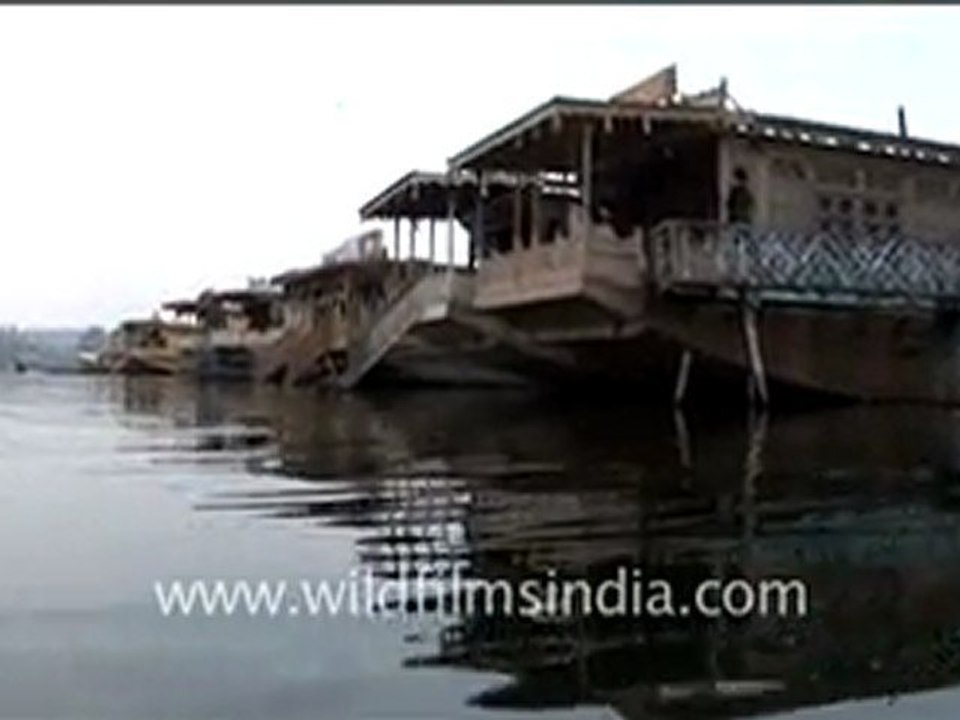 Dal lake in Srinagar,India