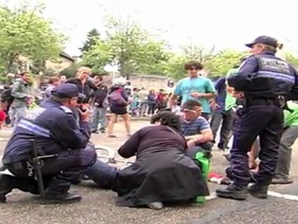 la police municipale au coeur de Chalon dans la rue