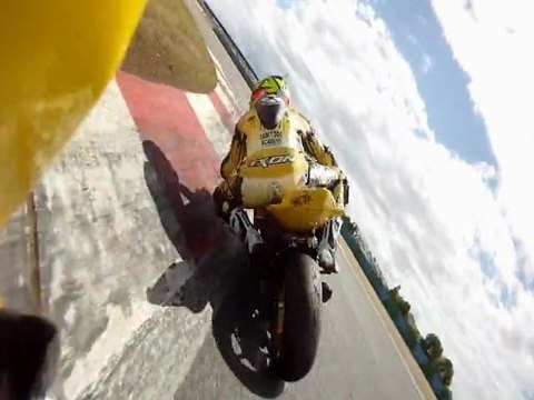 FSBK 2011 Magny Cours - Louis Bulle - Caméra embarquée