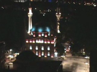 emirsultan'da sabah ezanı okuyan mustafa baki efe bursa emirsultan camii