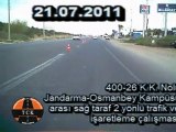 400-26 K.K. Jandarma-Osmanbey Kampüsü arası sağ taraf 2 yönlü trafik ve işaretleme çalışması