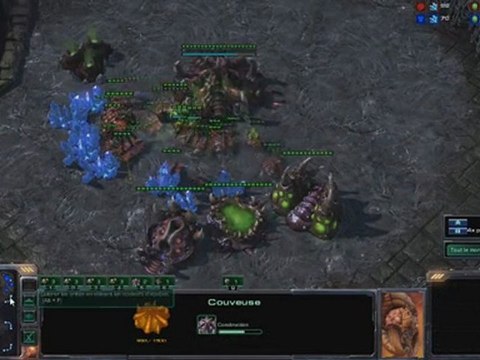 Tuto SC2 Zerg : Ouverture 3 Cafards, Expand contre Terran