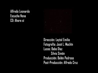 Escucha nena (Alfredo Leonardo)