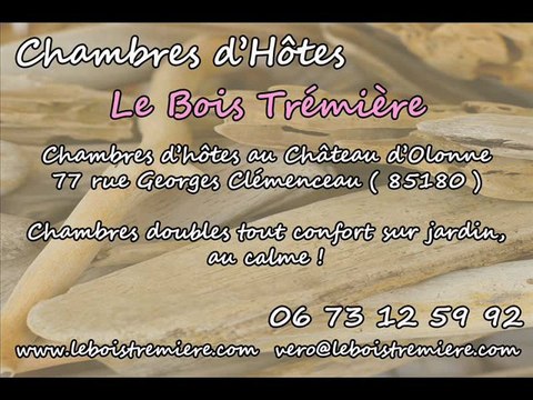 Chambres d'hotes au Chateau d'Olonne en Vendée à 1 km de la plage des Sables d'Olonne