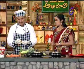 Etv Abhiruchi-Pindi Vantalu,Urinche Vanta,Good food,Sweet Snacks - 02