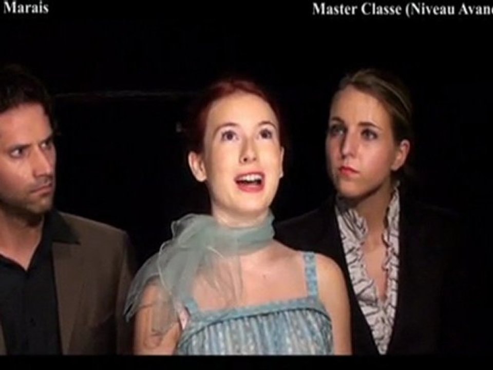 Ecole Paris Marais_Master Classe (Niveau Avancé)_Huis Clos (l'aveu d'estelle) de Jean Paul Sartre
