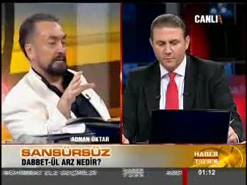 Adnan Oktar Habertürk röportajında açıklıyor: ''Kuran'da bahsi geçen Dabbet'ül arz bilgisayar teknolojisi olabilir''