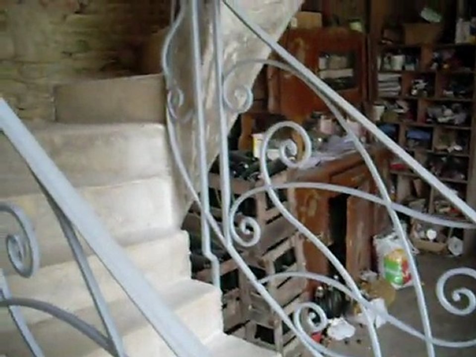 garde-corps débillardé 5 . www.ferronnerie-dargoat.com .  chantier " ferronnerie d'art "