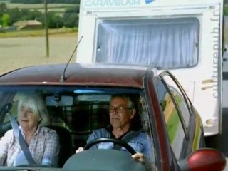 Beware, major summertraffic jam on the road