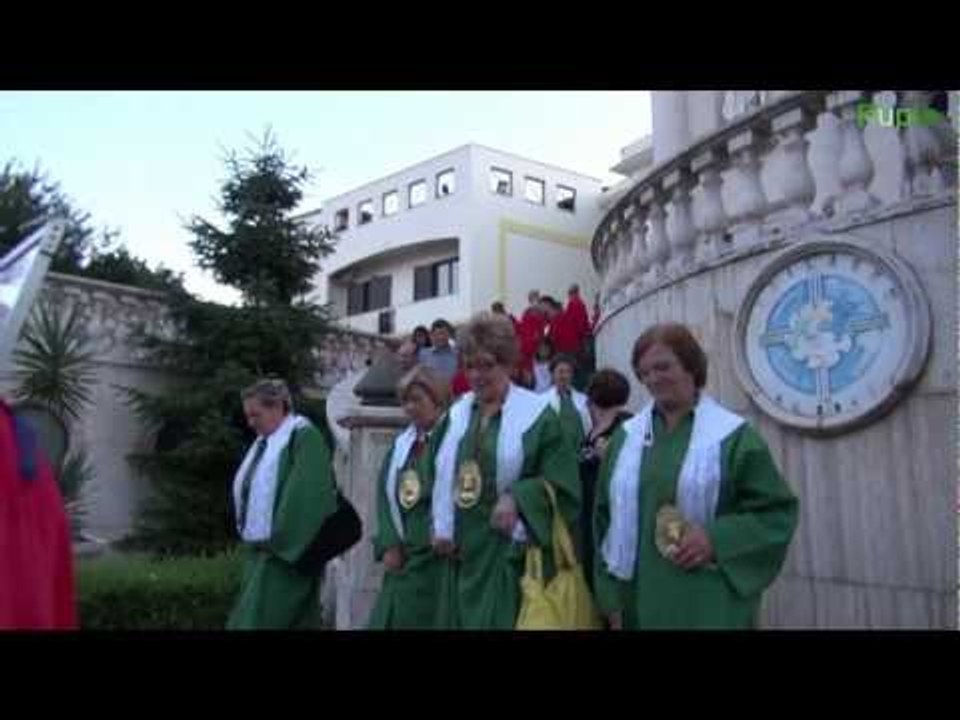 Carinaro  (CE) - Il quadro di Sant'Eufemia in piazza