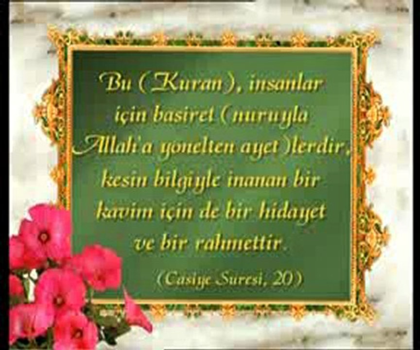 Kuran-ı Kerim Rabbimizin insanlara rahmetinin bir tecellisidir