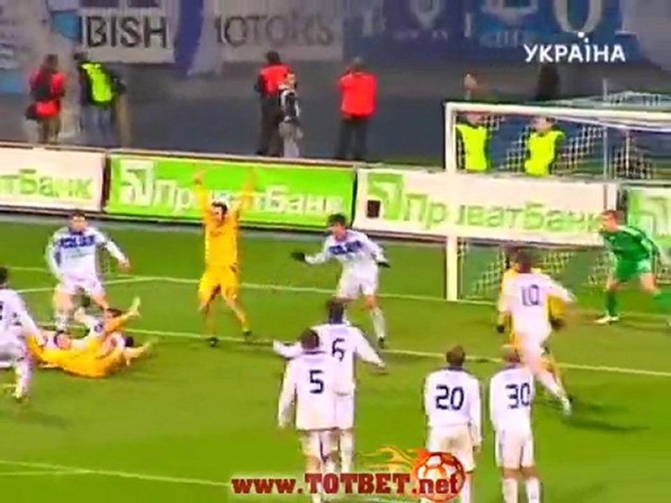 Динамо - Металлист (1-1) 21.11.2010