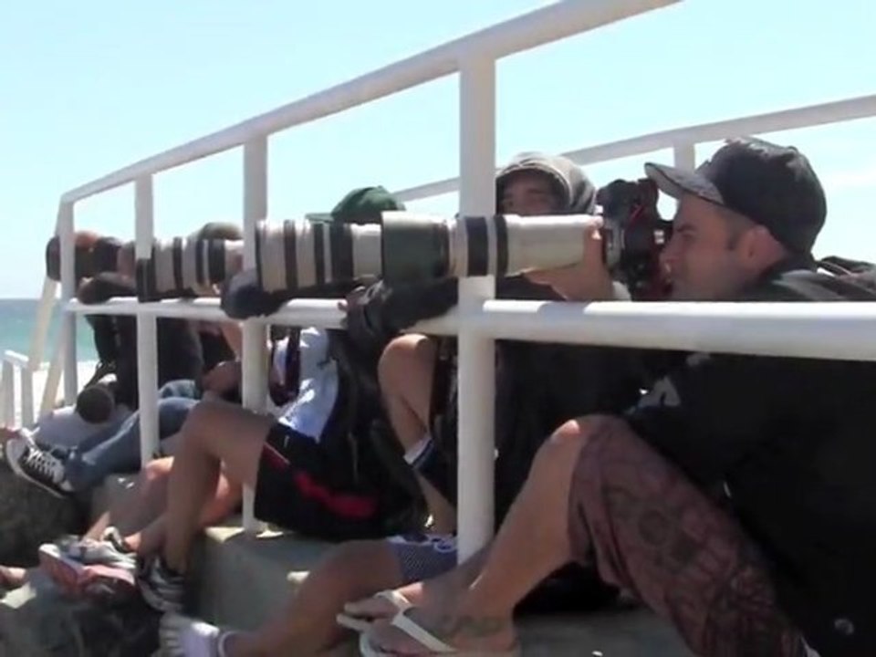 Exklusiv: David Beckham und seine Jungs am Strand in Malibu