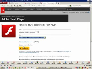 Установка Adobe Flash Player