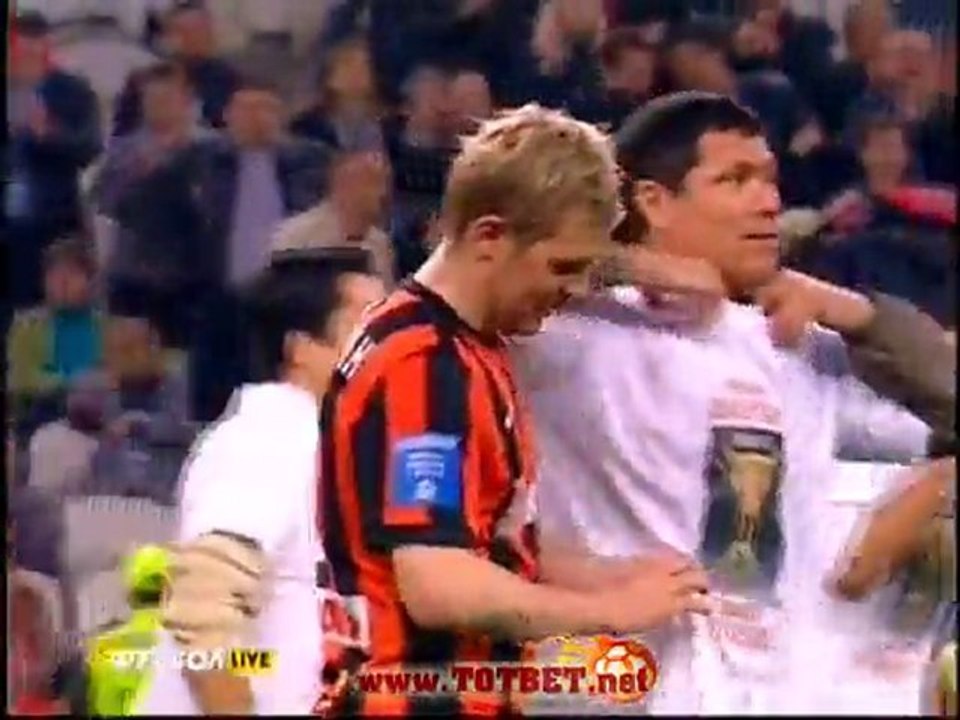 Шахтер празднует завоевание титула чемпиона Украины 2010-2011 07.05.2011