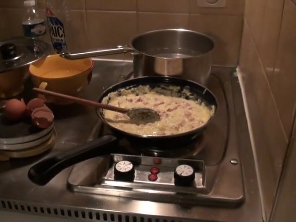 Recette des pâtes à la carbonara [Moutarde & Cinéma]