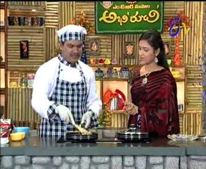Etv Abhiruchi-Pindi Vantalu,Urinche Vanta,Good food,Sweet Snacks - 03
