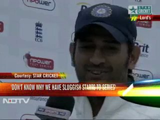 Dhoni on Sachin, Zaheer injury